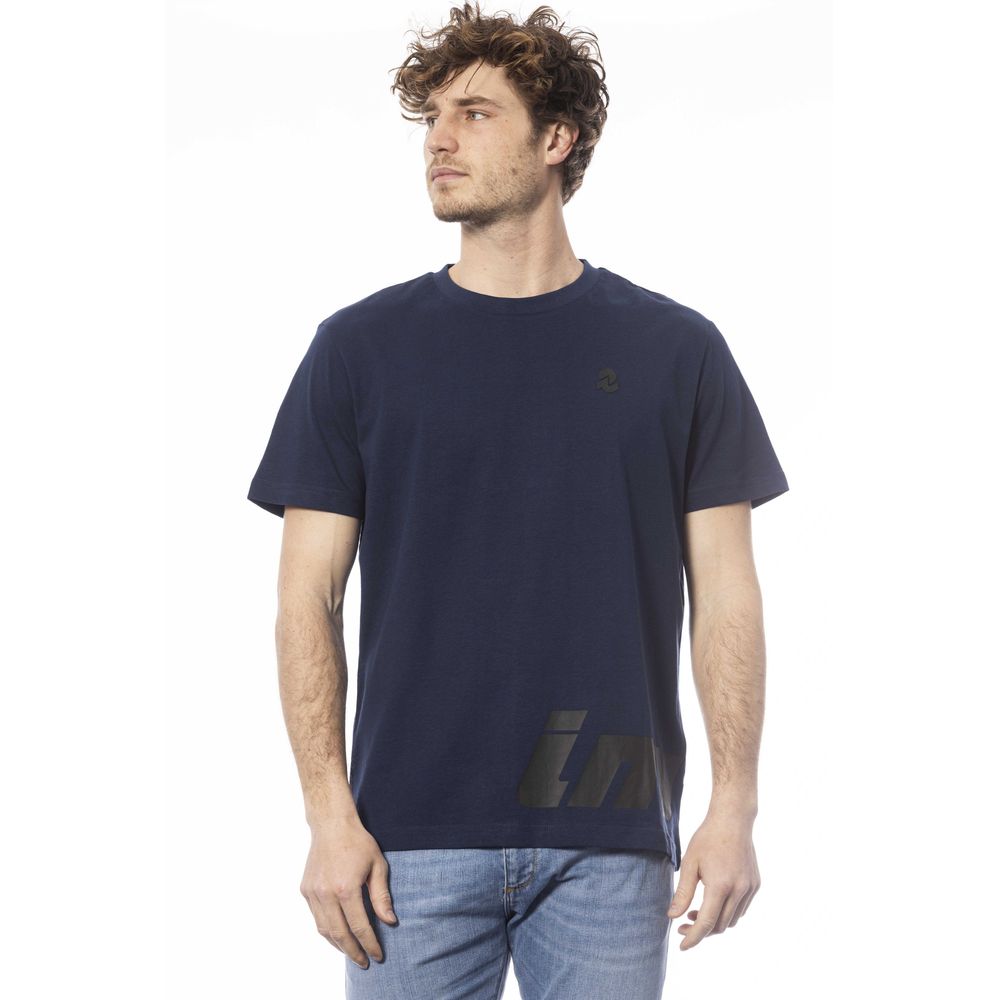 Invicta Blå Bomull Herr T-shirt