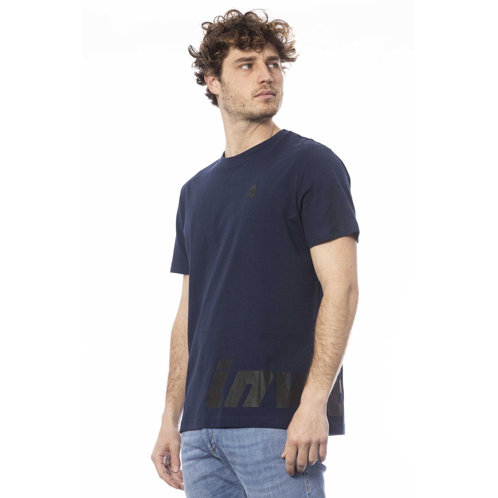 Invicta Blå Bomull Herr T-shirt