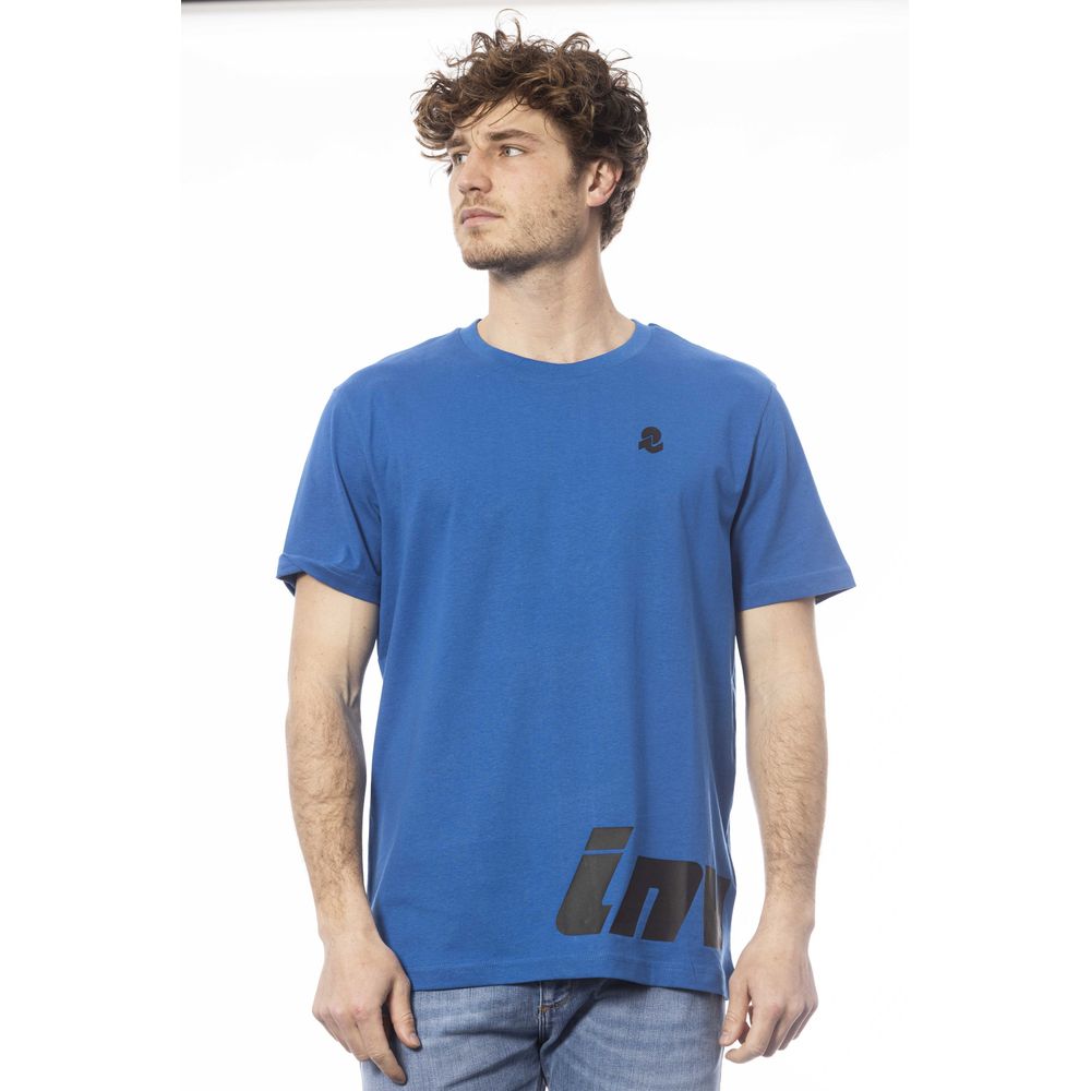 Invicta Blå Bomull Herr T-shirt