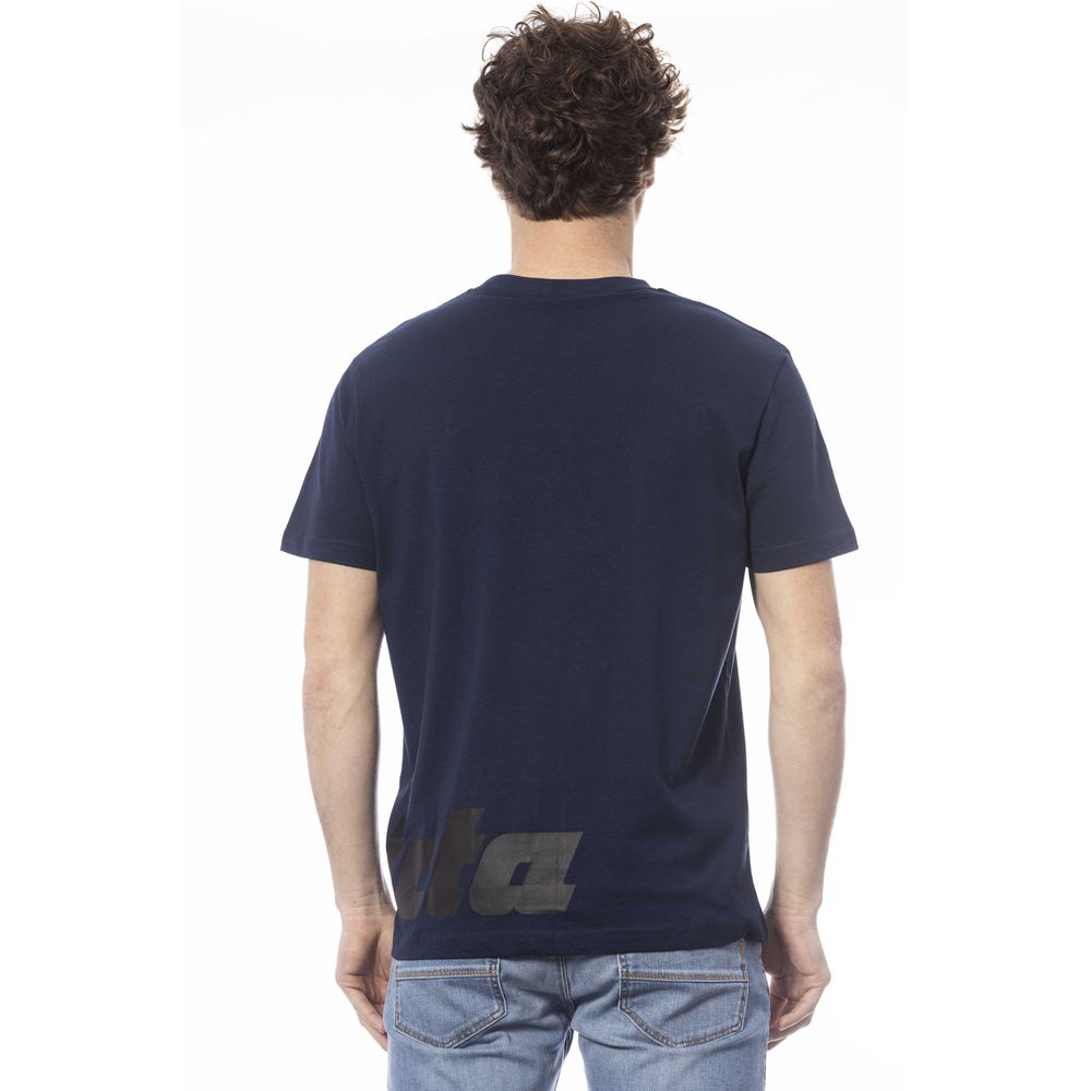 Invicta Blå Bomull Herr T-shirt