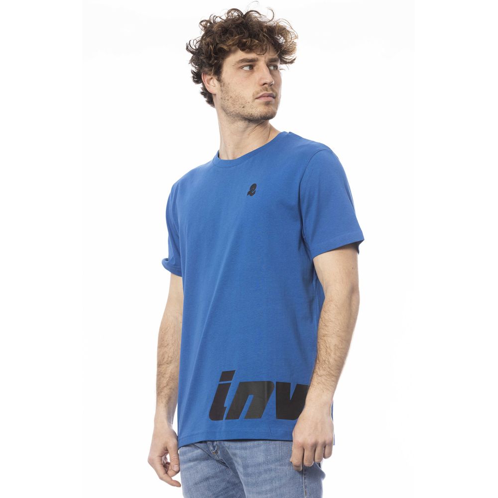Invicta Blå Bomull Herr T-shirt