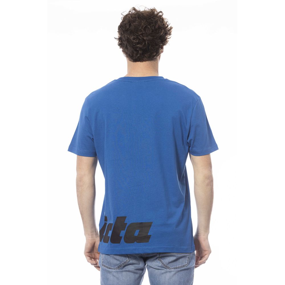 Invicta Blå Bomull Herr T-shirt