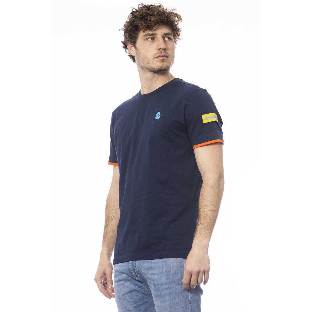 Invicta Blå Bomull Herr T-shirt