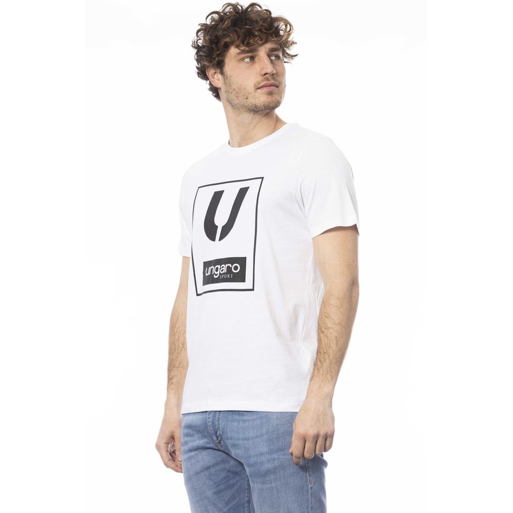 Ungaro Sport Vit Bomull Herr T-shirt