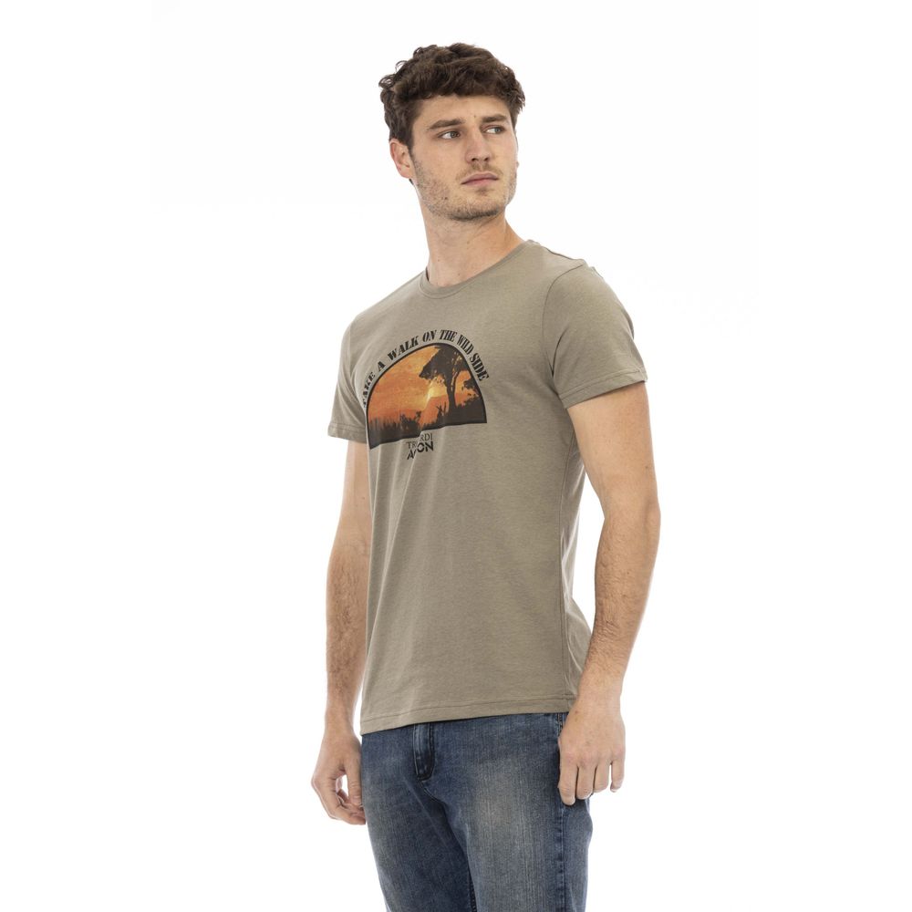 Trussardi Action Grön Bomull Herr T-shirt