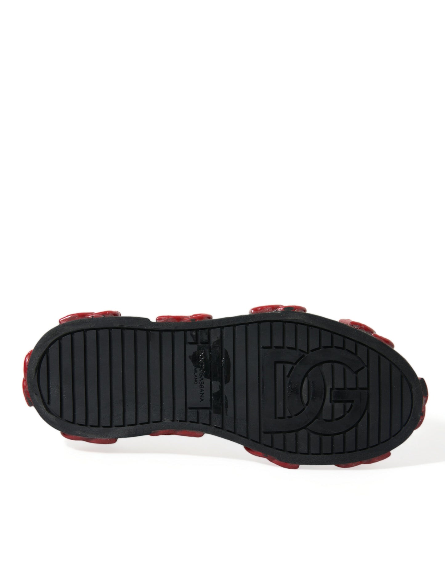 Dolce & Gabbana Flerfargede Kamuflasje Høye Sneakers Sko