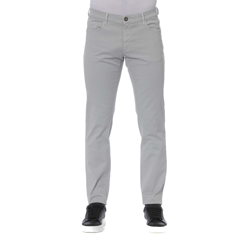 Trussardi Jeans Grå Bomull Herrjeans
