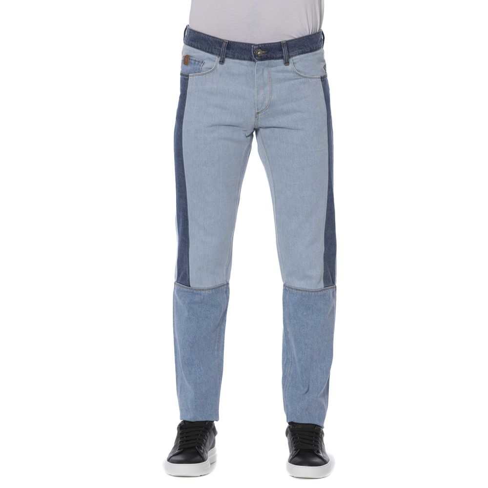 Trussardi Jeans Blå Bomull Herrjeans