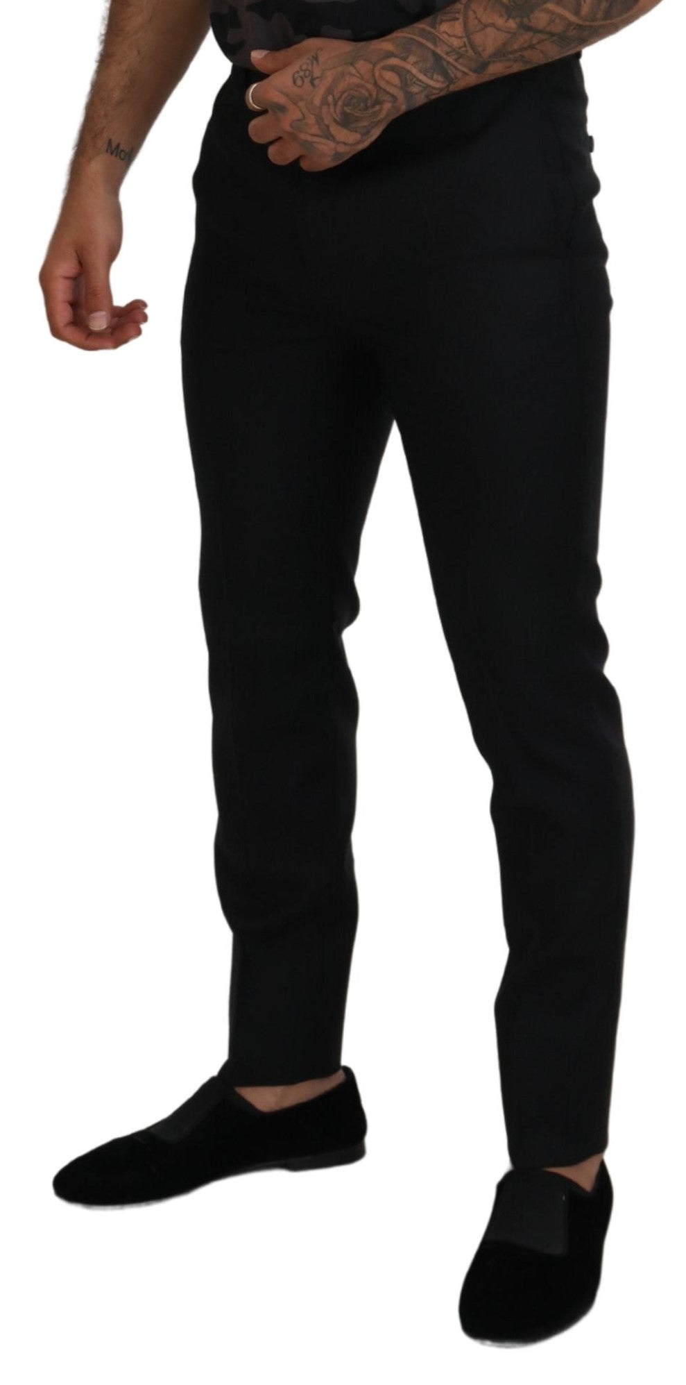 Dsquared² Slim Fit Herrbyxor i Virgin Wool med Rygg