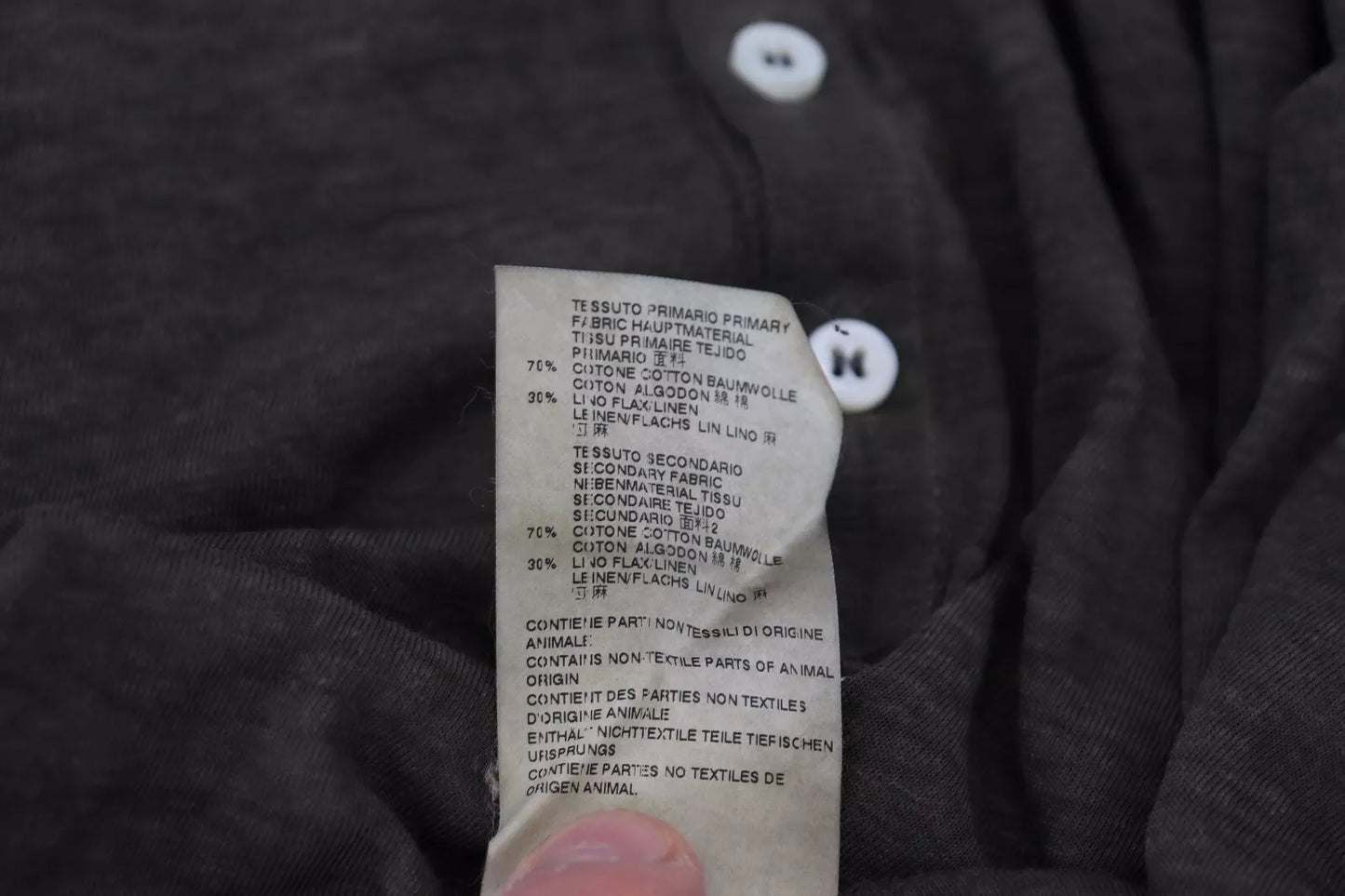 Dsquared² Grå Bomullslinne Långärmad Pullover