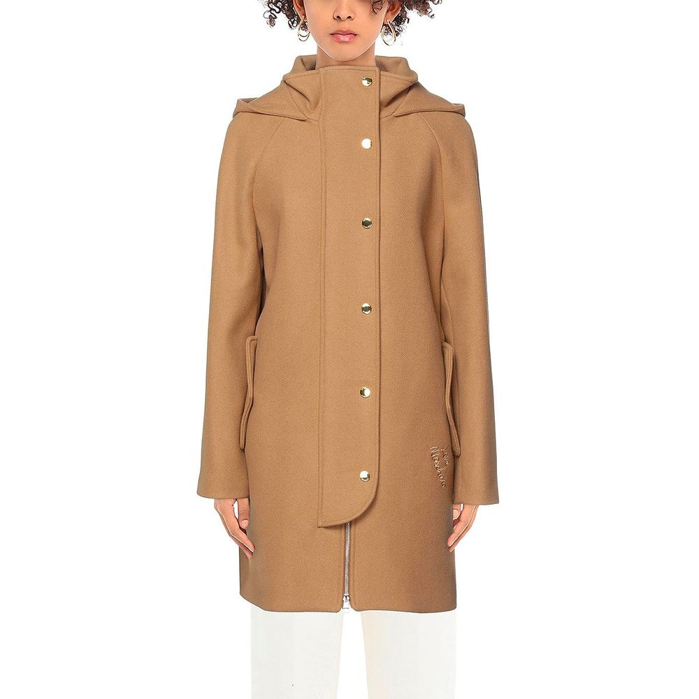 Love Moschino Brun Ullkappa Dam