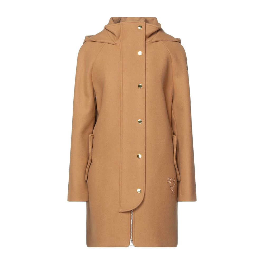 Love Moschino Brun Ullkappa Dam