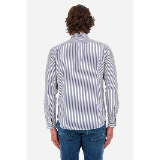 La Martina Vit Bomullsskjorta