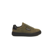 Cerruti 1881 Green Cowhide Men Sneaker