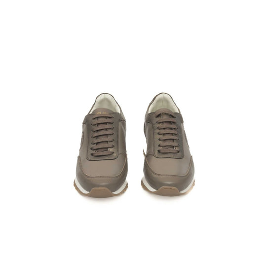 Cerruti 1881 Beige kuskinnsneaker til dame