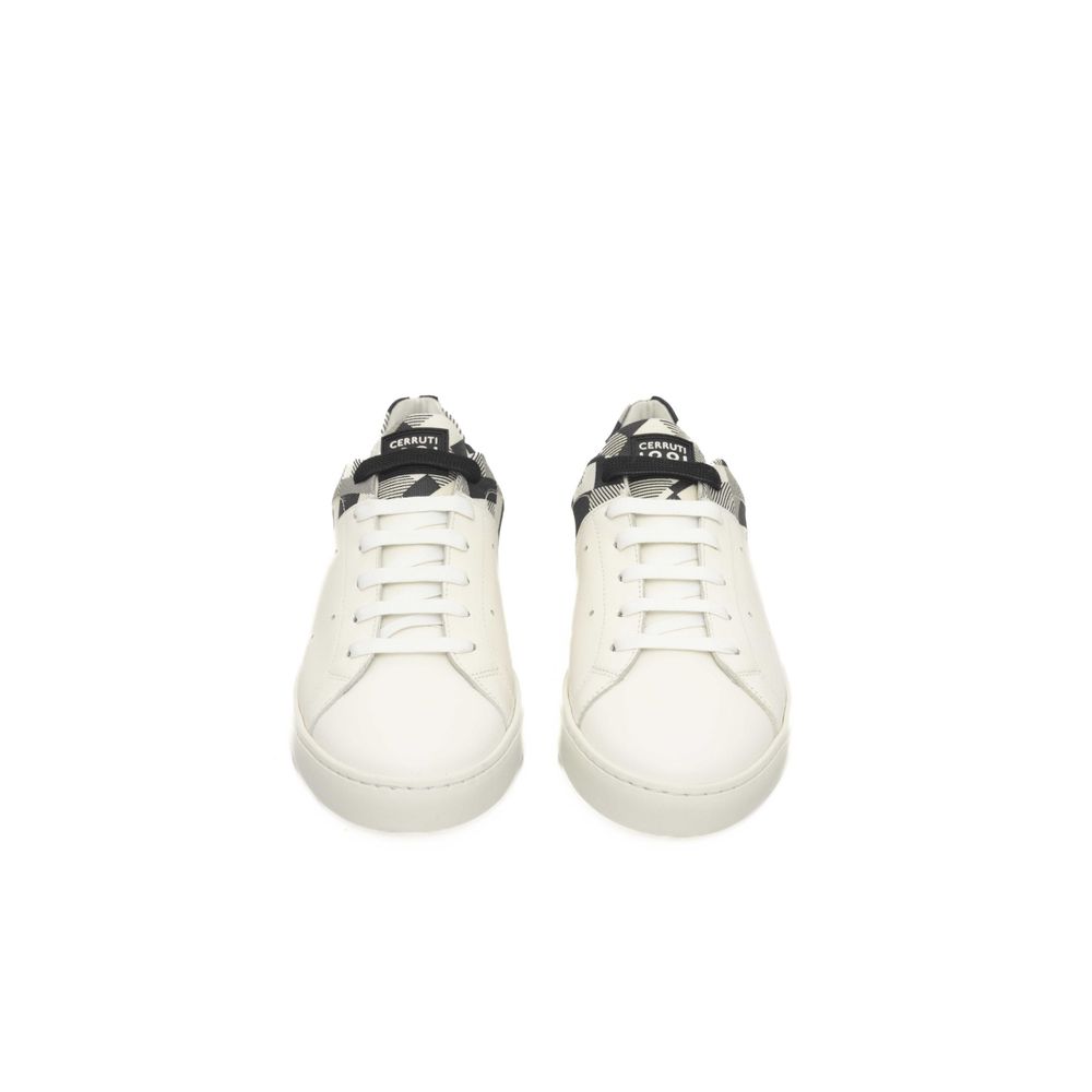 Cerruti 1881 Vit Kalvskinn Herr Sneaker
