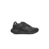 Cerruti 1881 Blue Cowhide Men Sneaker