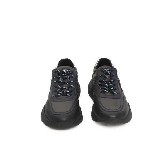 Cerruti 1881 blå kuskinn joggesko for menn