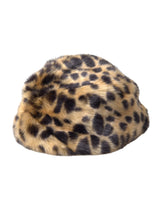Dolce & Gabbana Brun Leopardpels Dame Bøttehatt