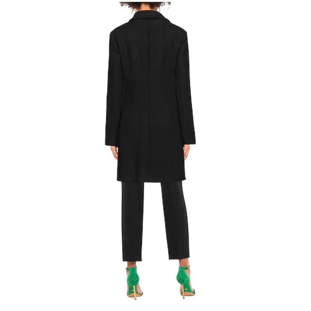 Love Moschino svart ullkappa för kvinnor