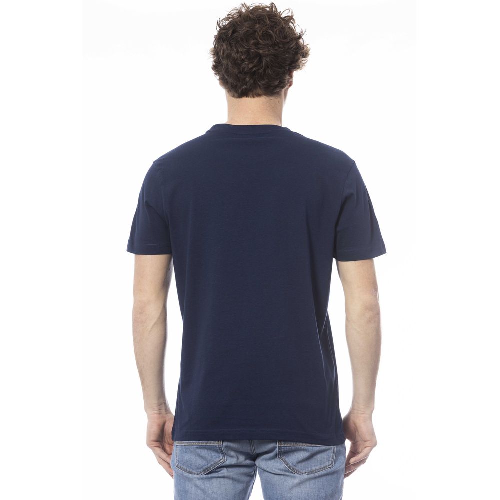 Invicta Blå Bomull Herr T-shirt