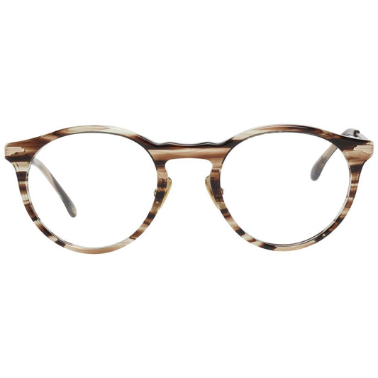 Lozza Brown Metal & Plastic Glasses (Frames)