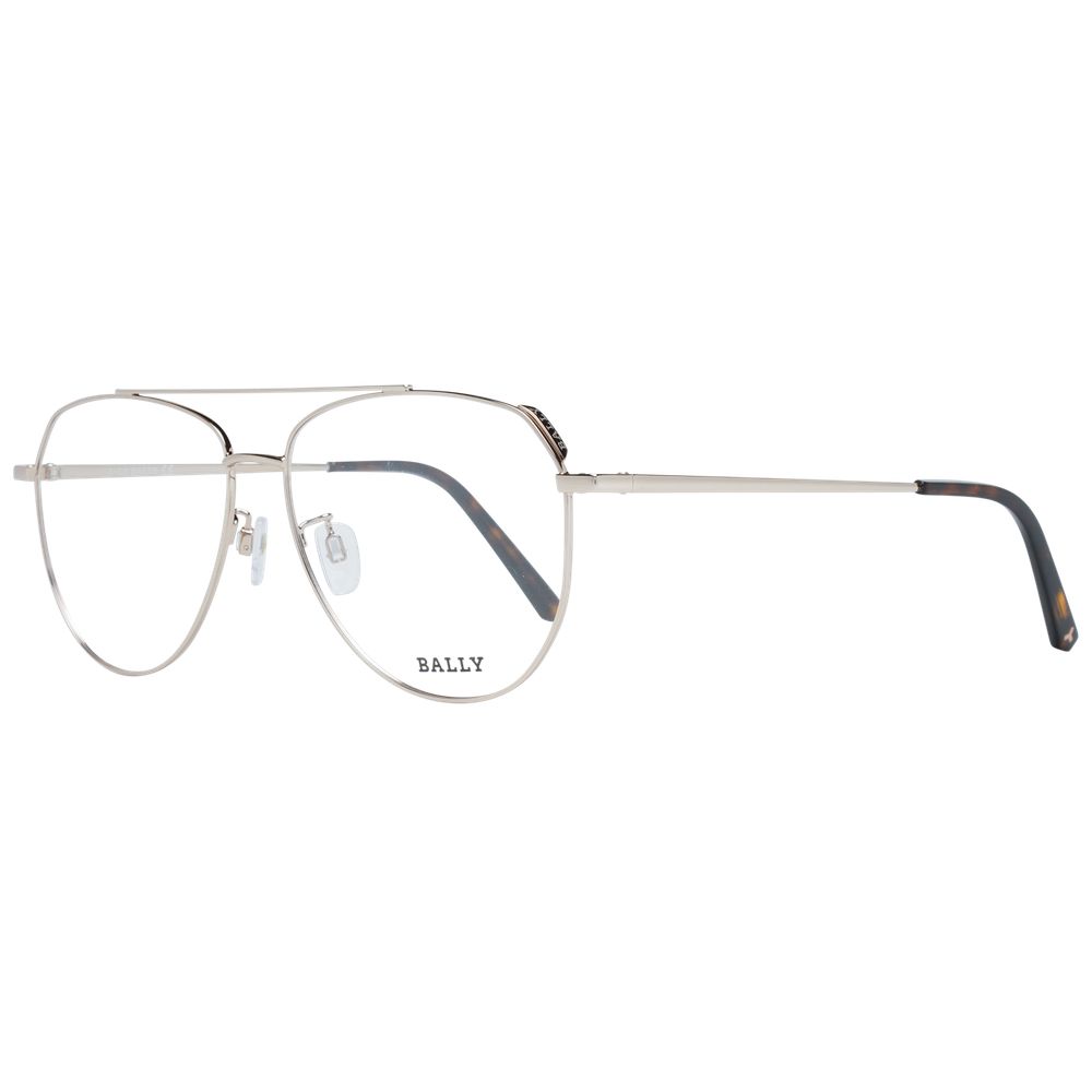 Bally roséguld unisex glasögonbåge