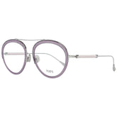 Tod's Purple Metal & Leather Glasses (Frames)