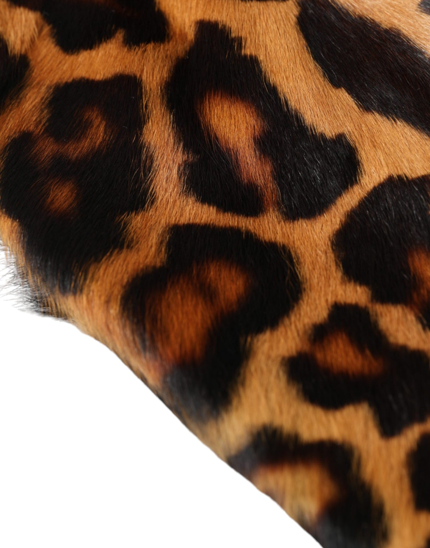 Dolce & Gabbana Brun Leopardpäls Dam Bucket Hatt