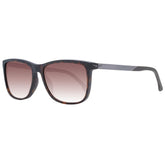 Police Brown Acetate & Plastic Sunglasses
