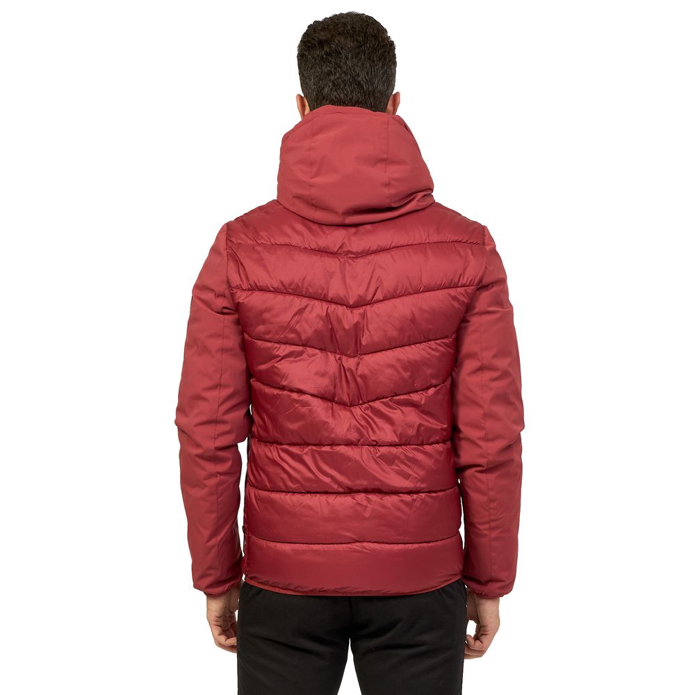 Yes Zee Röd Nylon Herrjacka