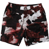 Dolce & Gabbana Flerfärgade Kamouflage DG Logo Beachwear Shorts Badkläder