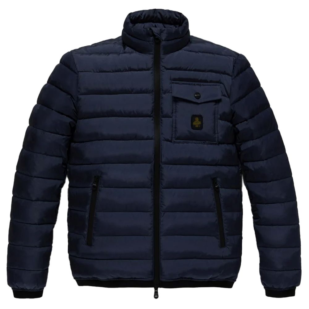 Refrigiwear blå nylonjakke for menn