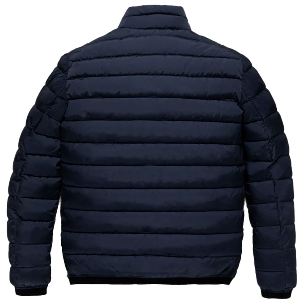 Refrigiwear blå nylonjakke for menn