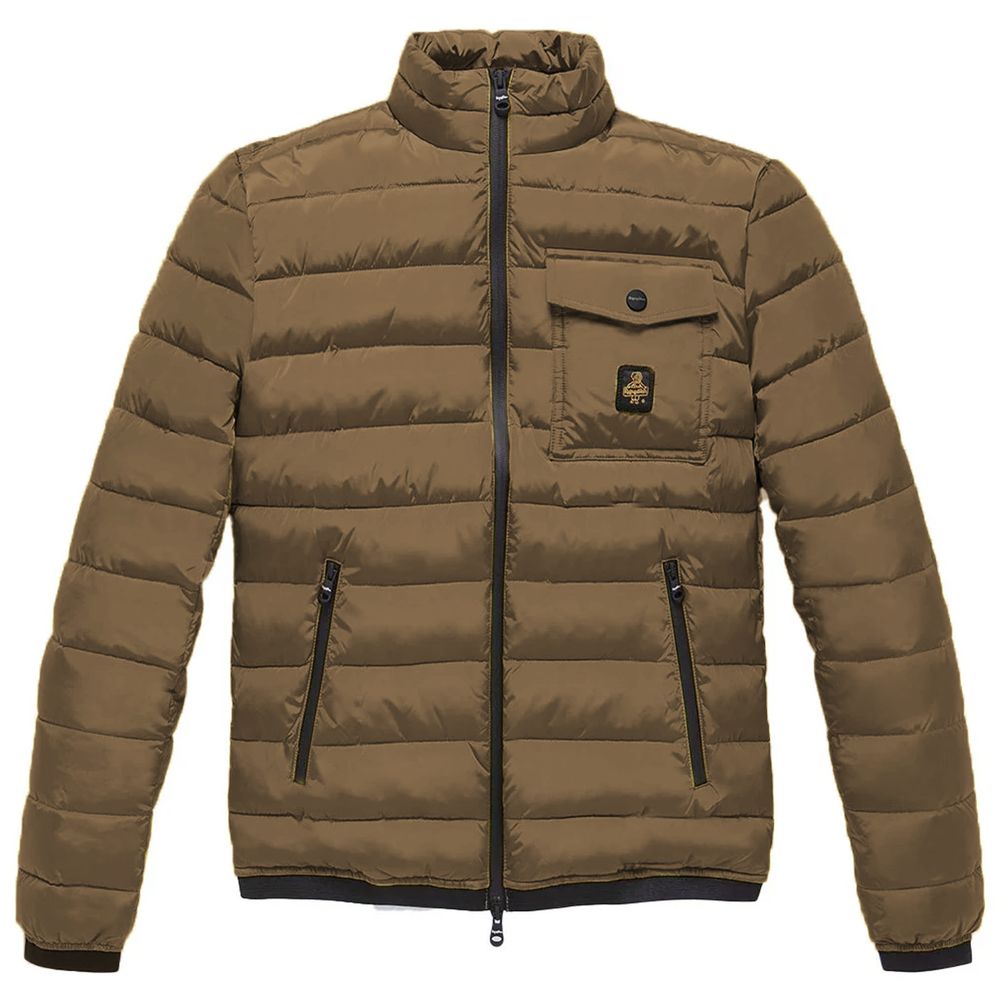Refrigiwear brun nylonjakke for menn