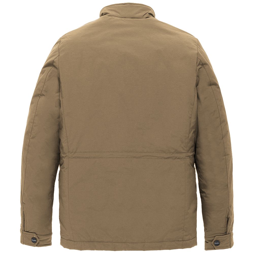 Refrigiwear brun nylonjakke for menn