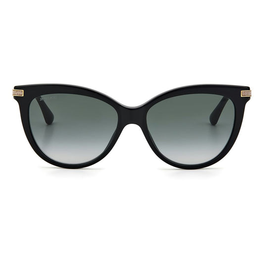 Jimmy Choo svarte acetatsolbriller