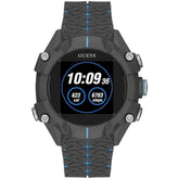 Guess Gray Resin Sport Watch