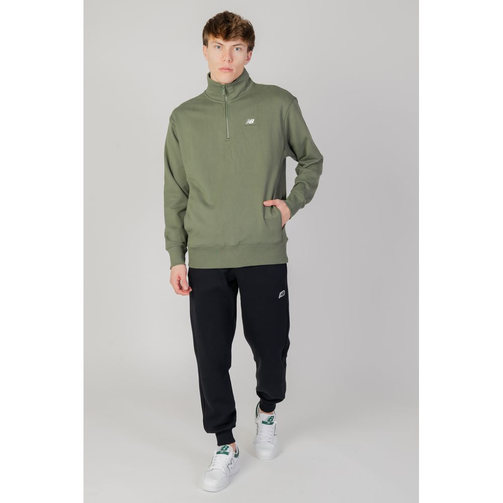 New Balance Grønn Bomullsgenser