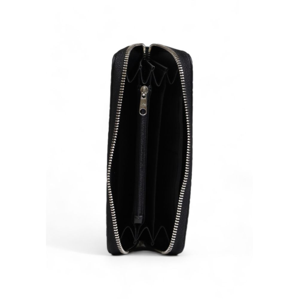 Armani Exchange svart polyetylenlommebok