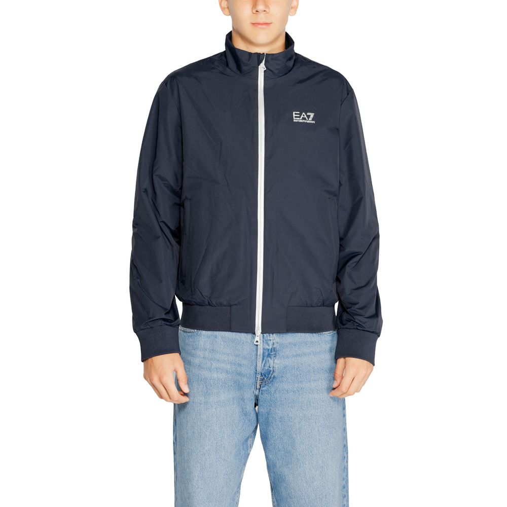EA7 Emporio Armani Blå Polyamidjackor & Kappa