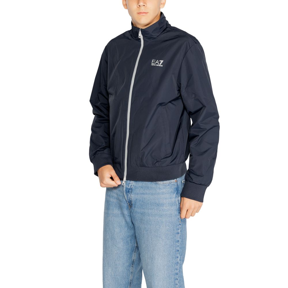 EA7 Emporio Armani Blå Polyamidjackor & Kappa