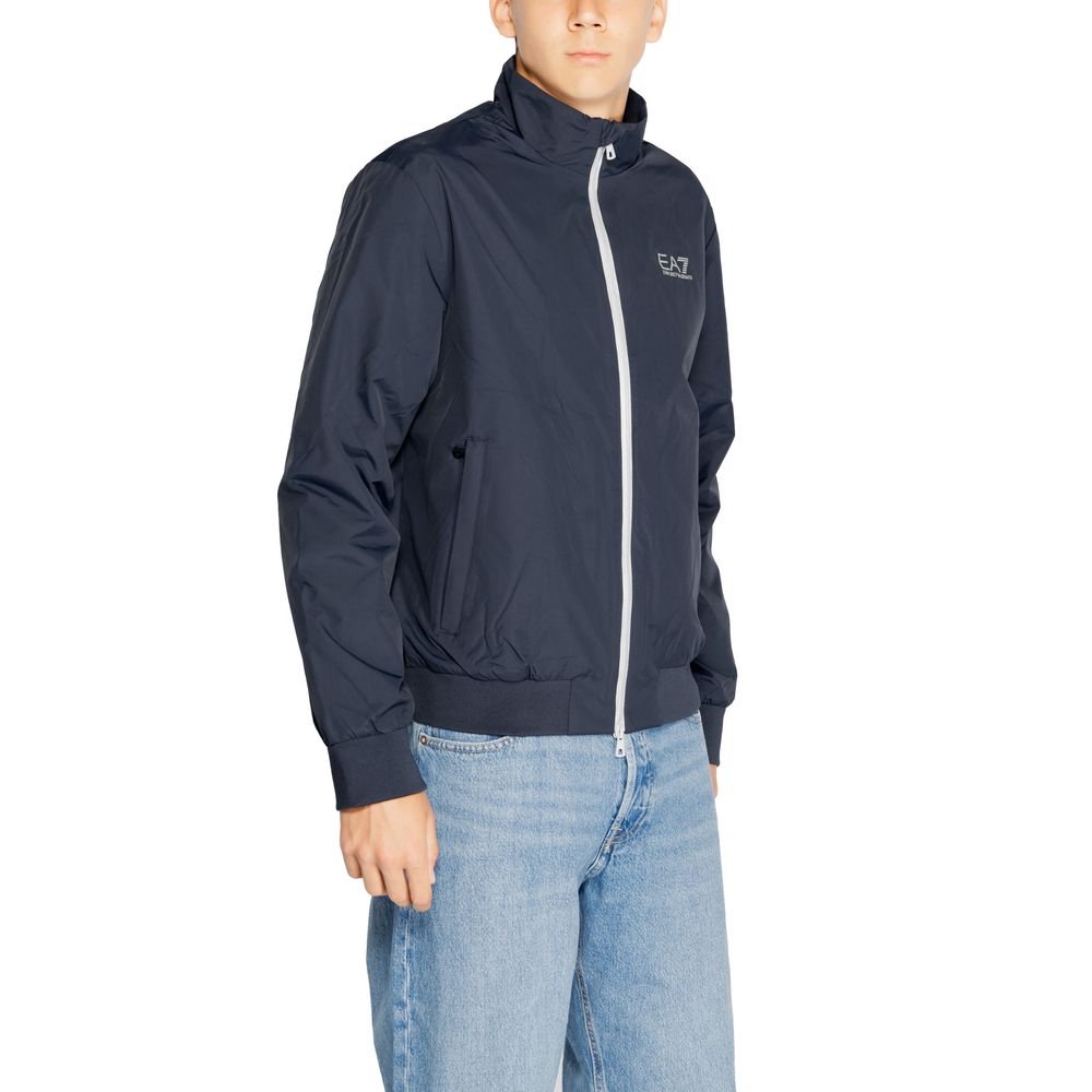 EA7 Emporio Armani Blå Polyamidjackor & Kappa