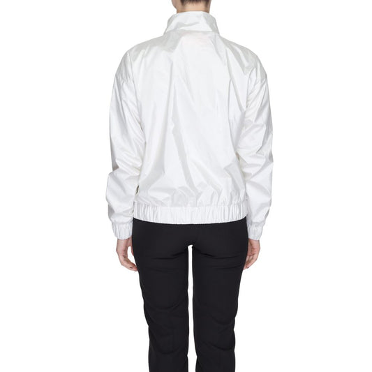 Suns White Polyester Shell Jacket
