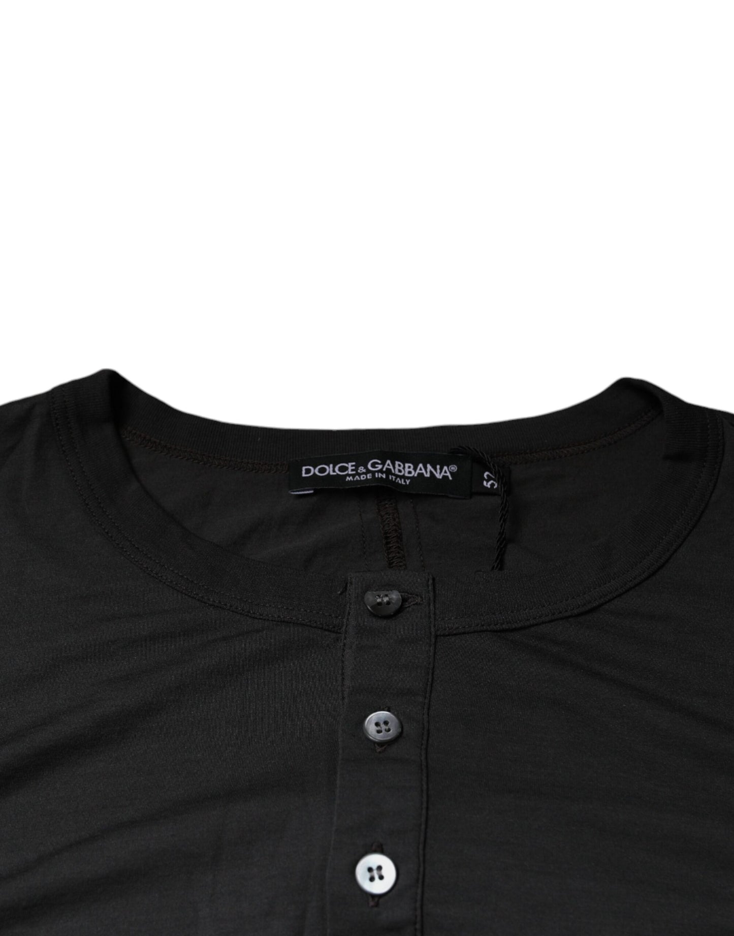 Dolce & Gabbana Grå Kronbi Broderad Pullovertröja