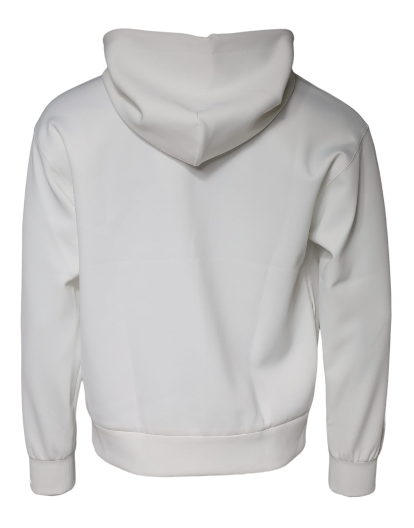 Dolce & Gabbana Vit DG Logo Hoodie Herrtröja