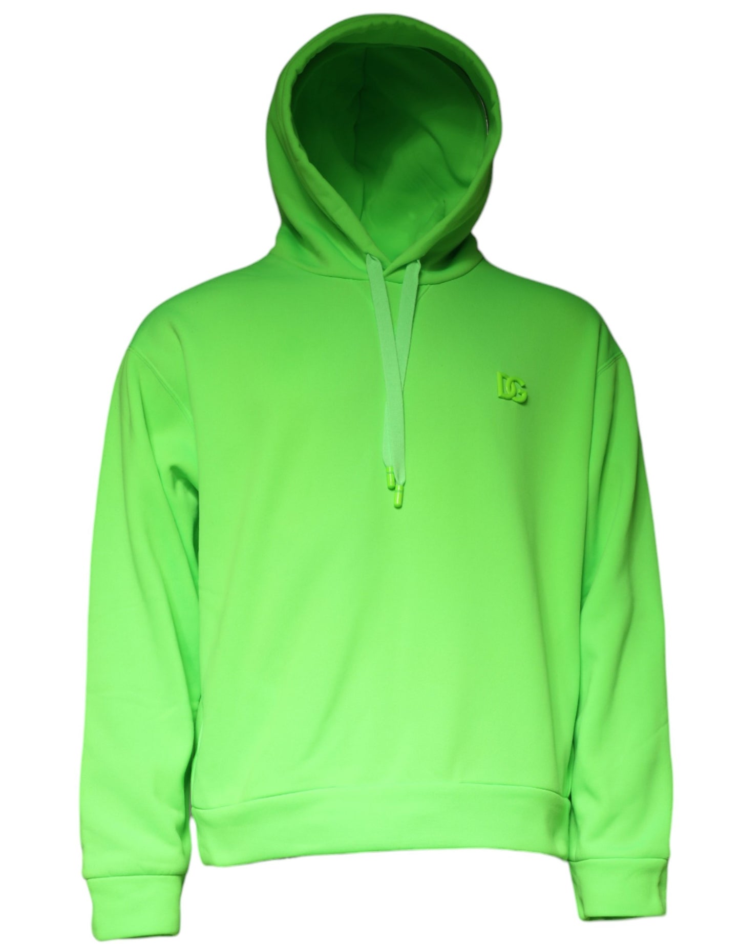 Dolce & Gabbana Grön Logotyp Hoodie Tröja