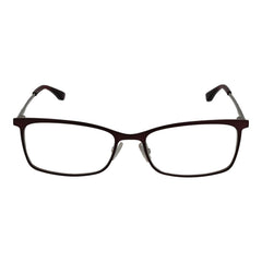 Hugo Boss Burgundy Stainless Steel Glasses (Frames)