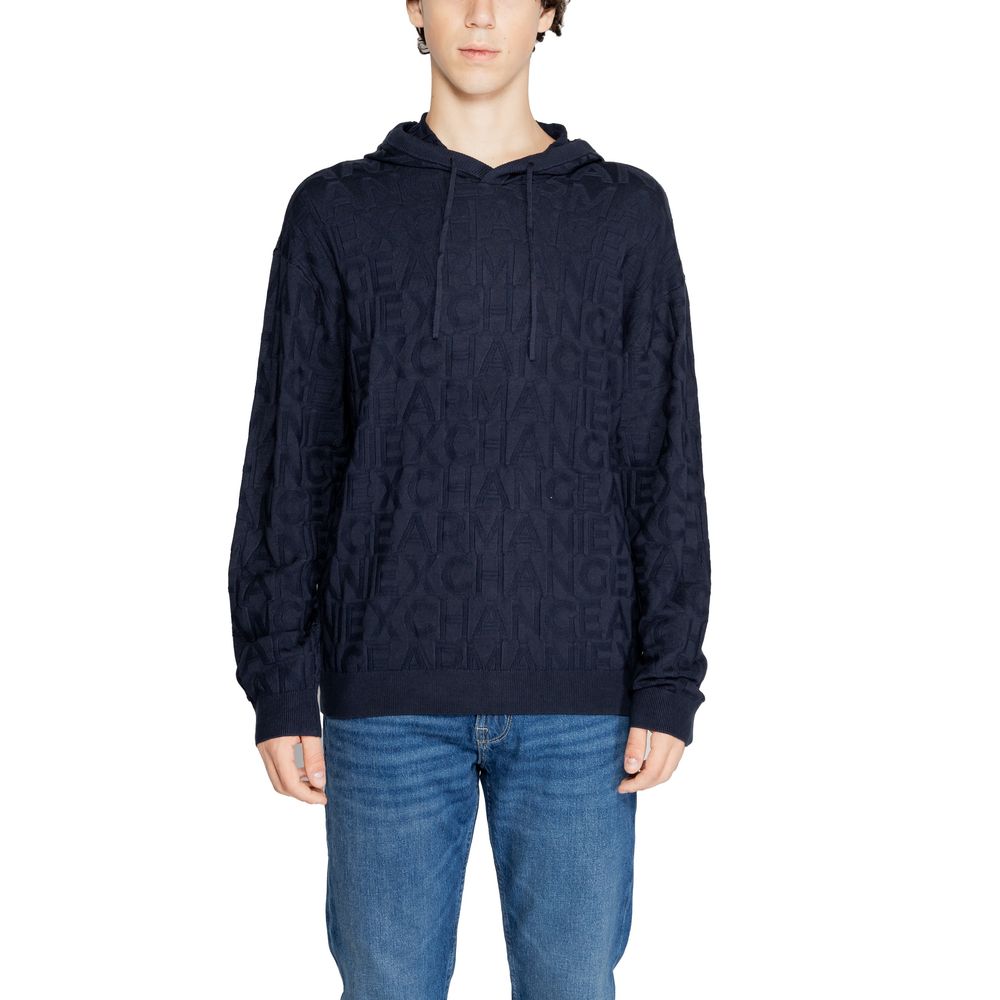 Armani Exchange Blå Viskos Sportkläder