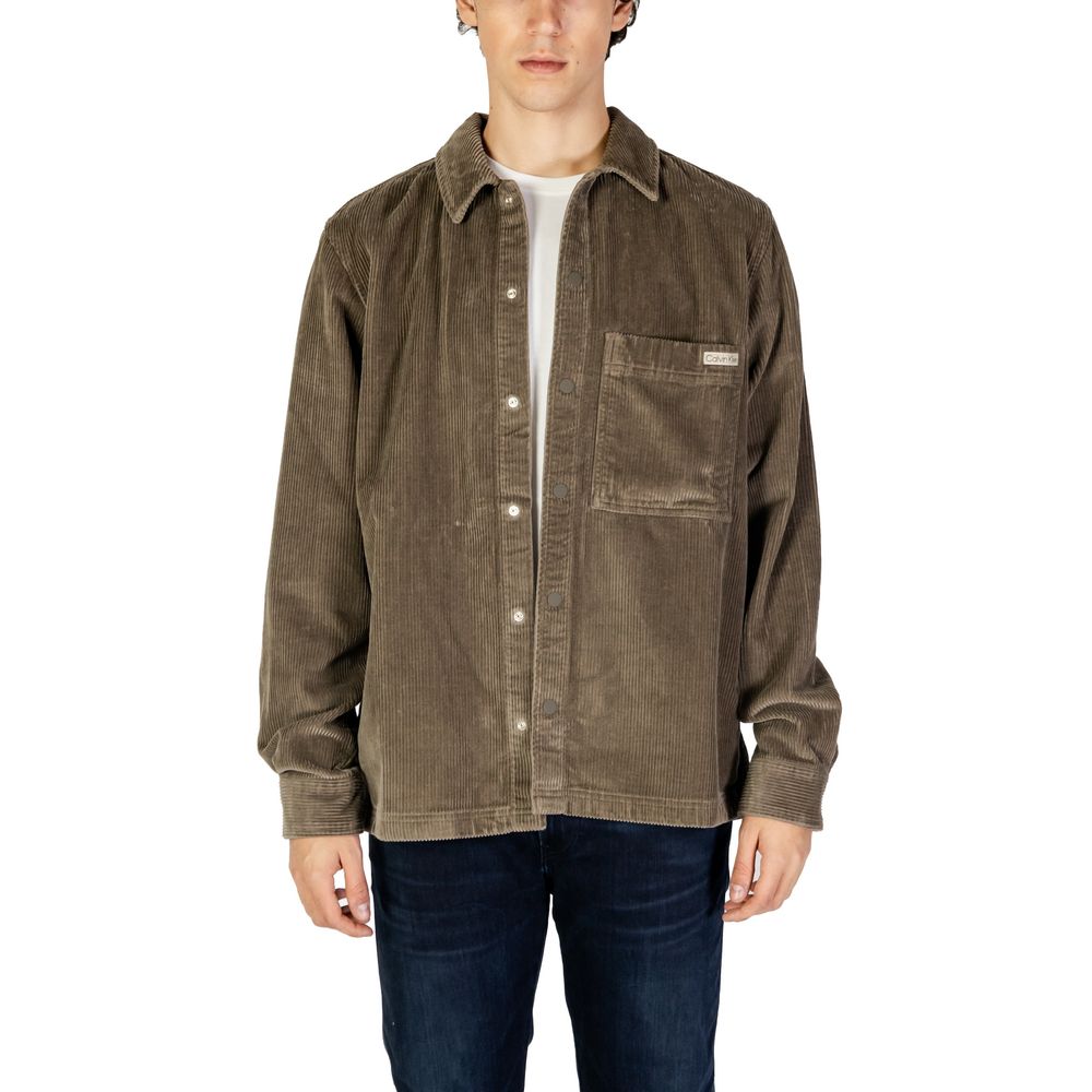 Calvin Klein Jeans Beige Bomullsskjorta